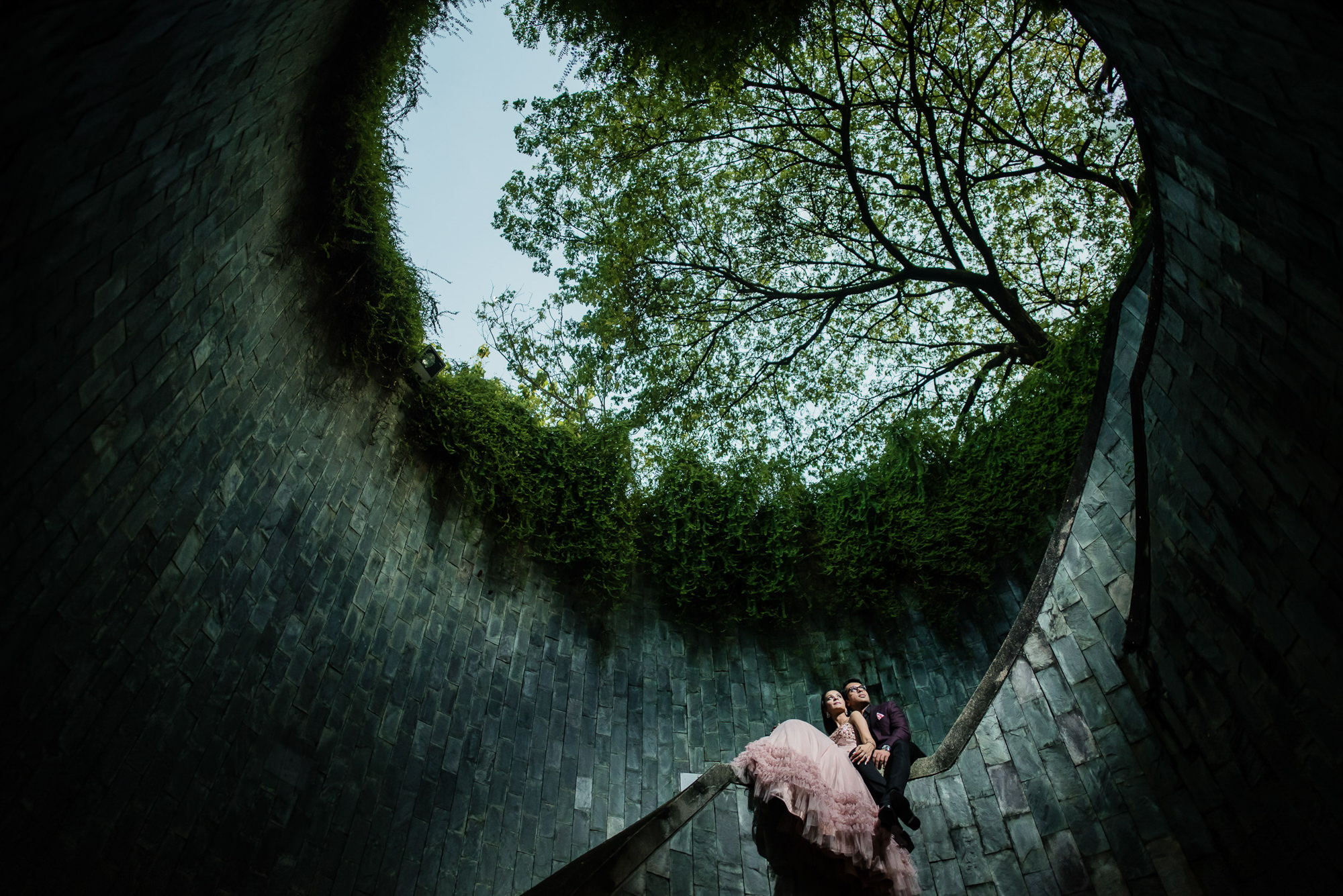 2024 Creative Composition Winner featuring a plane surrounded by dark towers